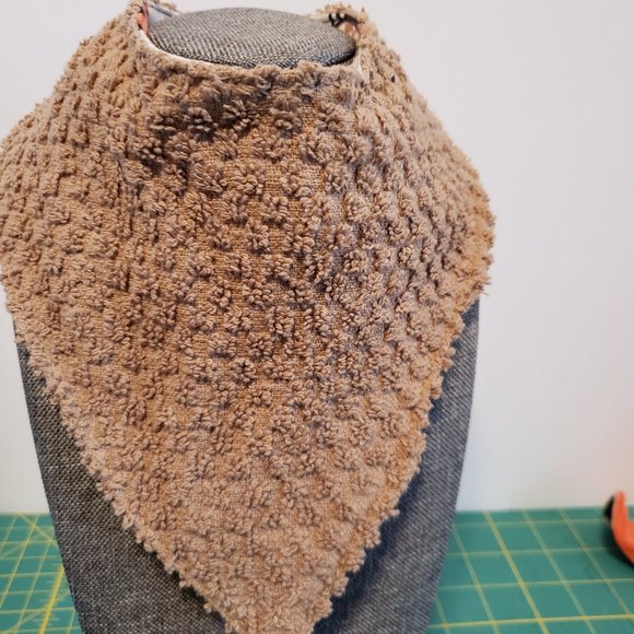 Handmade Lined Baby Drool Bandanas Set Of 3 - Picture 9 of 9